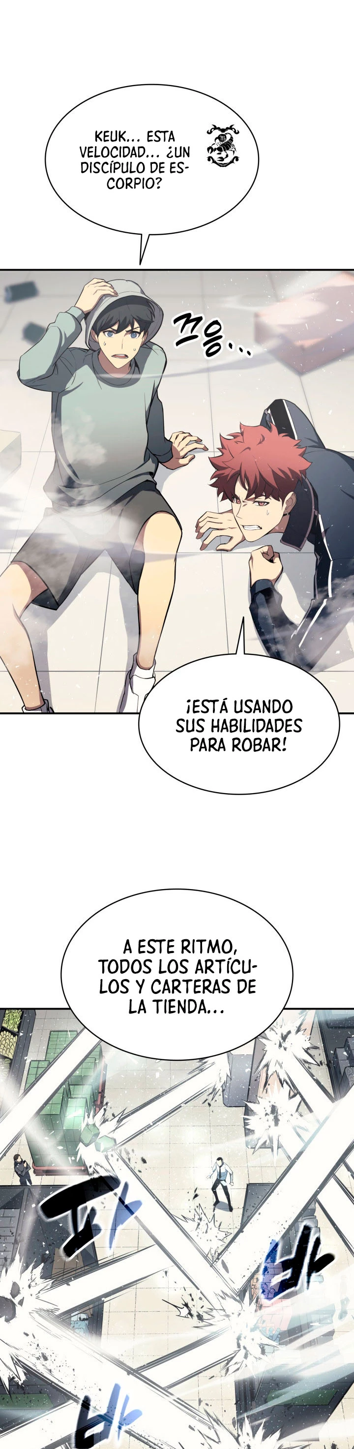 El regreso del héroe de clase: Desastre capítulo 6 página 41