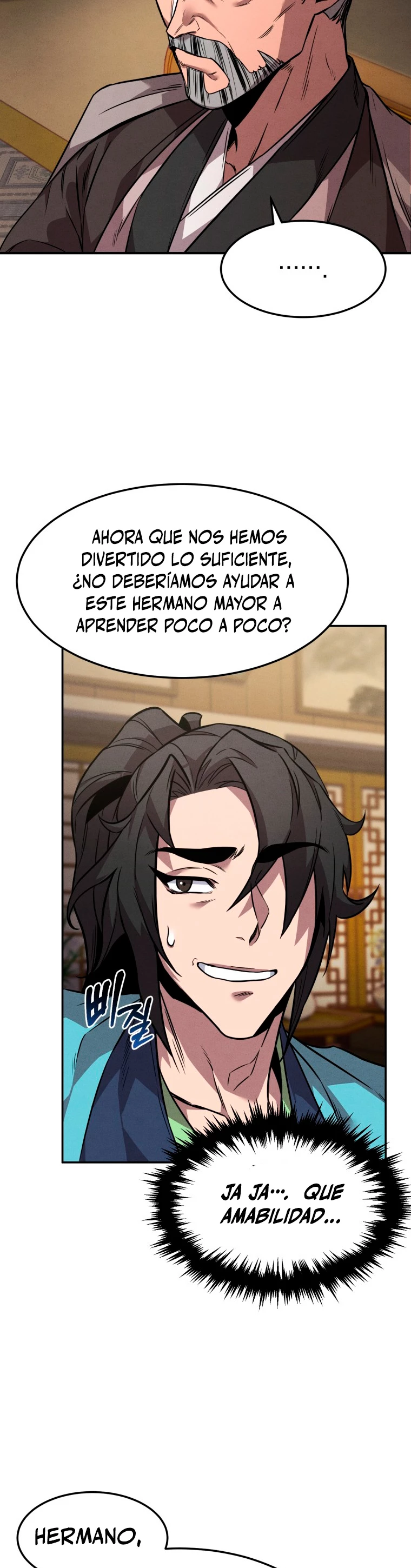 El Guerrero Escolta Reencarnado capítulo 8 página 35