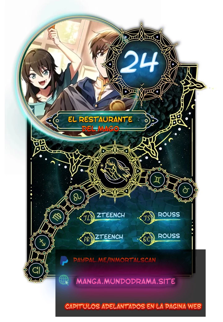 Restaurante del mago capítulo 24 página 1