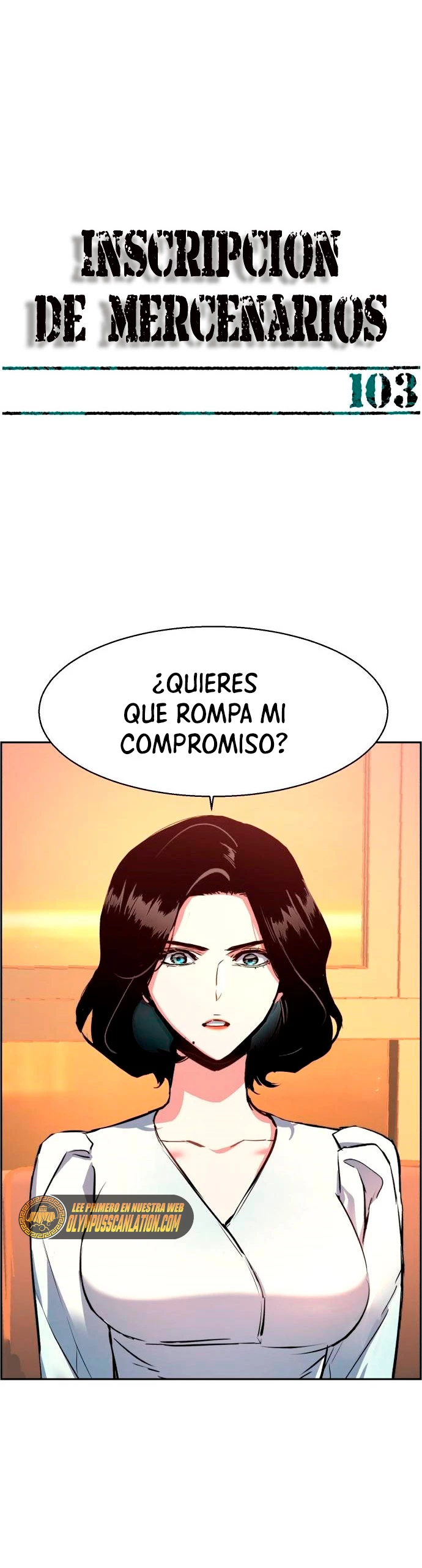 Inscripcion de mercenarios capítulo 103 página 3