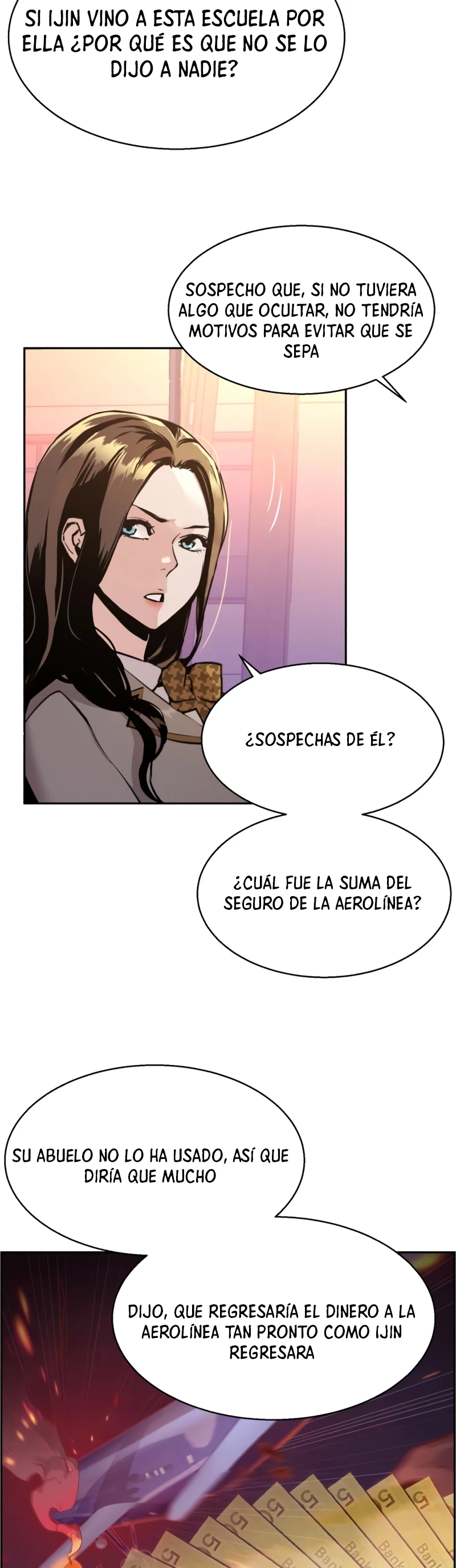 Inscripcion de mercenarios capítulo 13 página 36