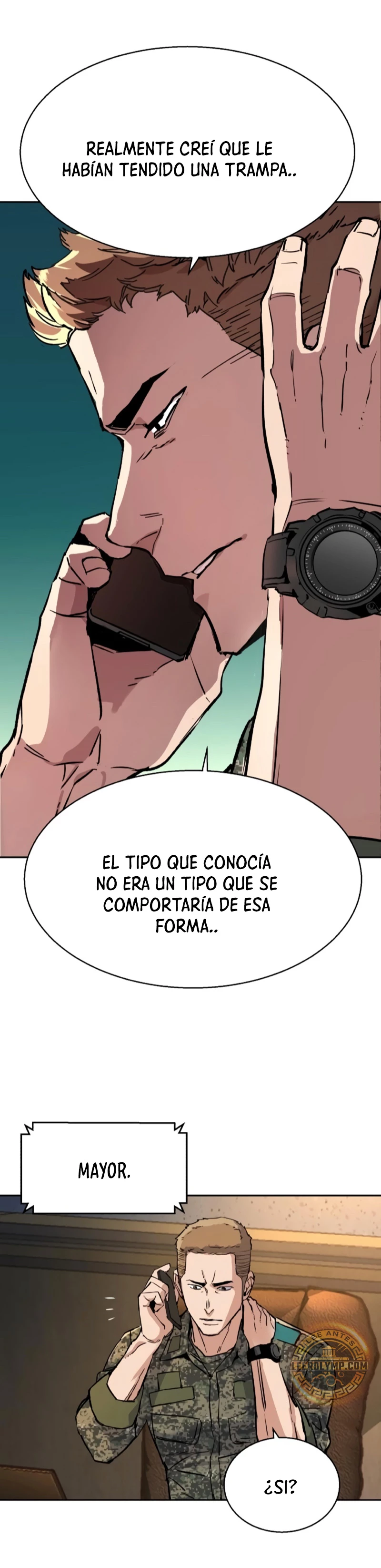 Inscripcion de mercenarios capítulo 201 página 56