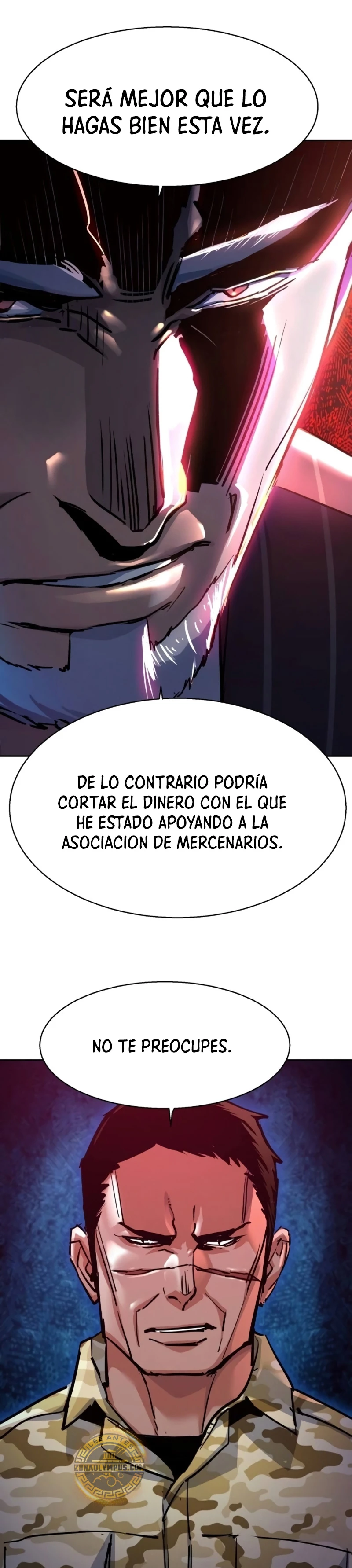 Inscripcion de mercenarios capítulo 221 página 7