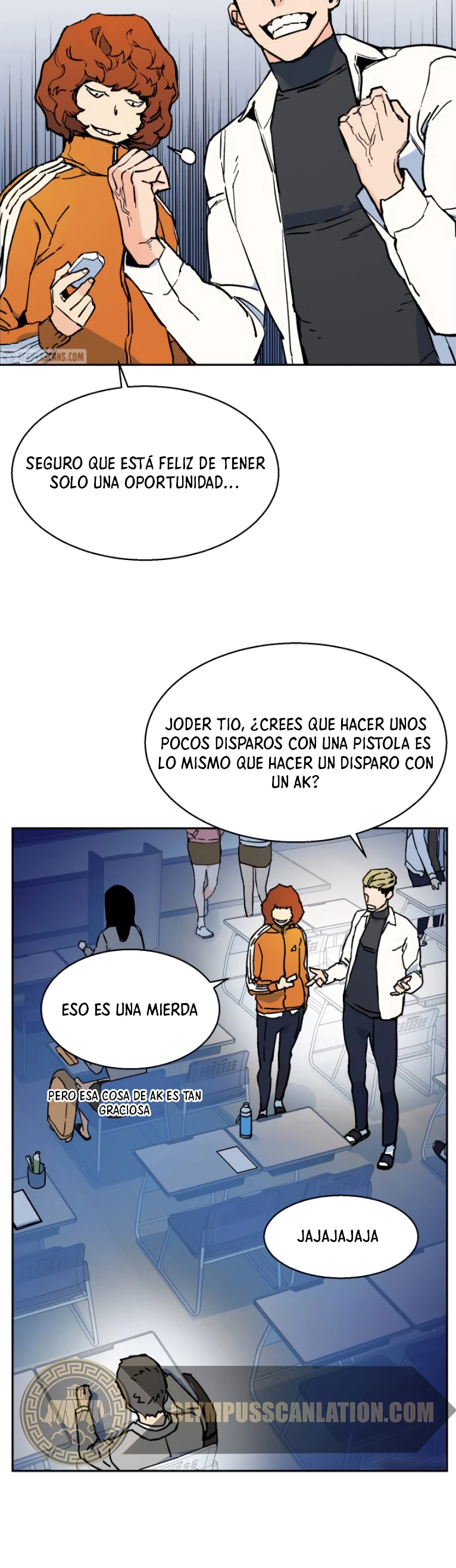 Inscripcion de mercenarios capítulo 3 página 9