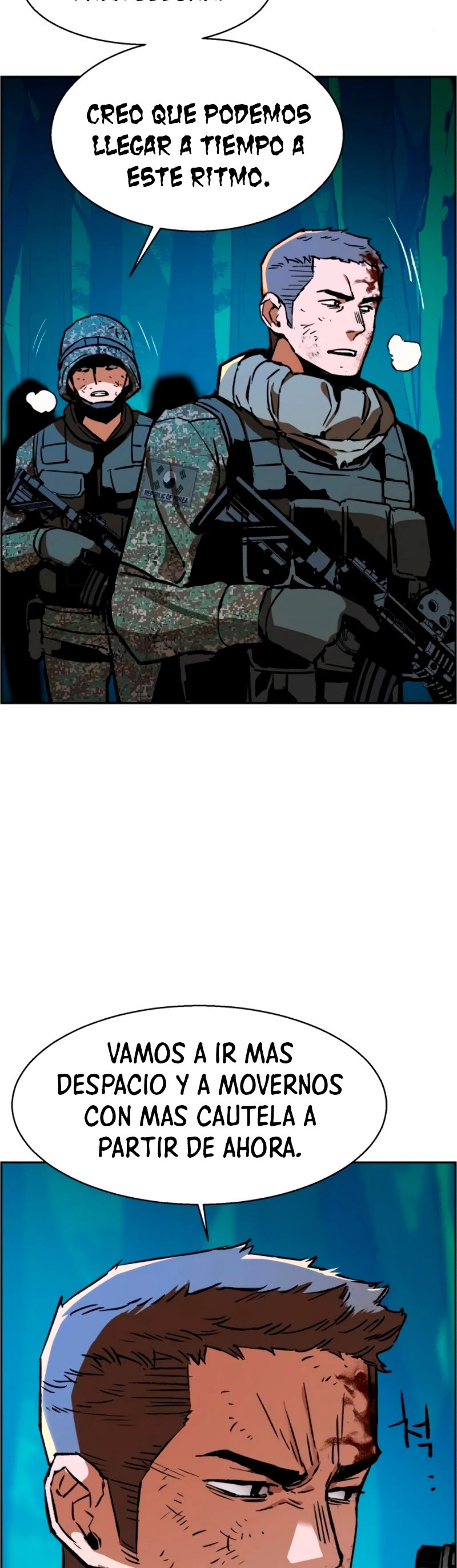 Inscripcion de mercenarios capítulo 32 página 46