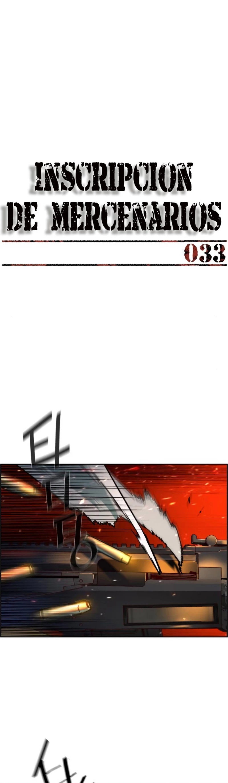 Inscripcion de mercenarios capítulo 33 página 3