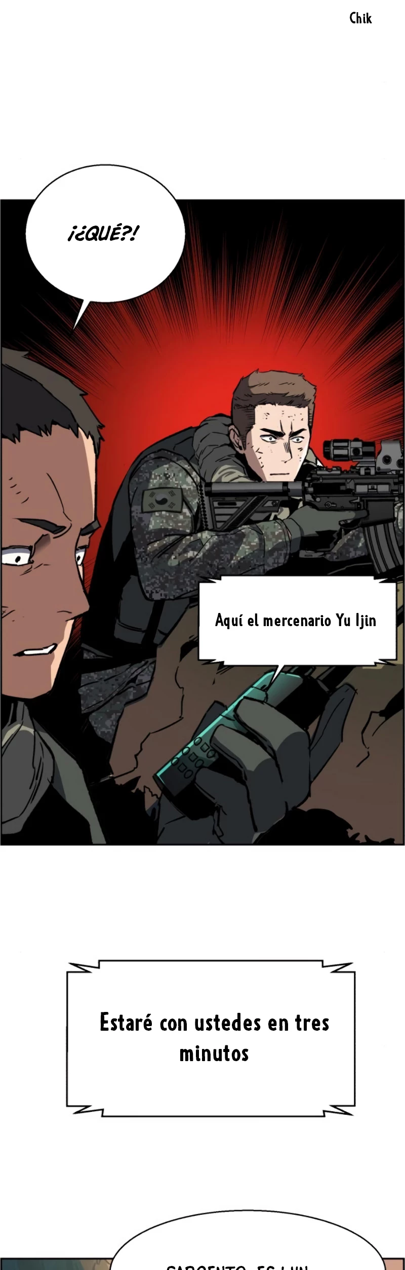 Inscripcion de mercenarios capítulo 33 página 35