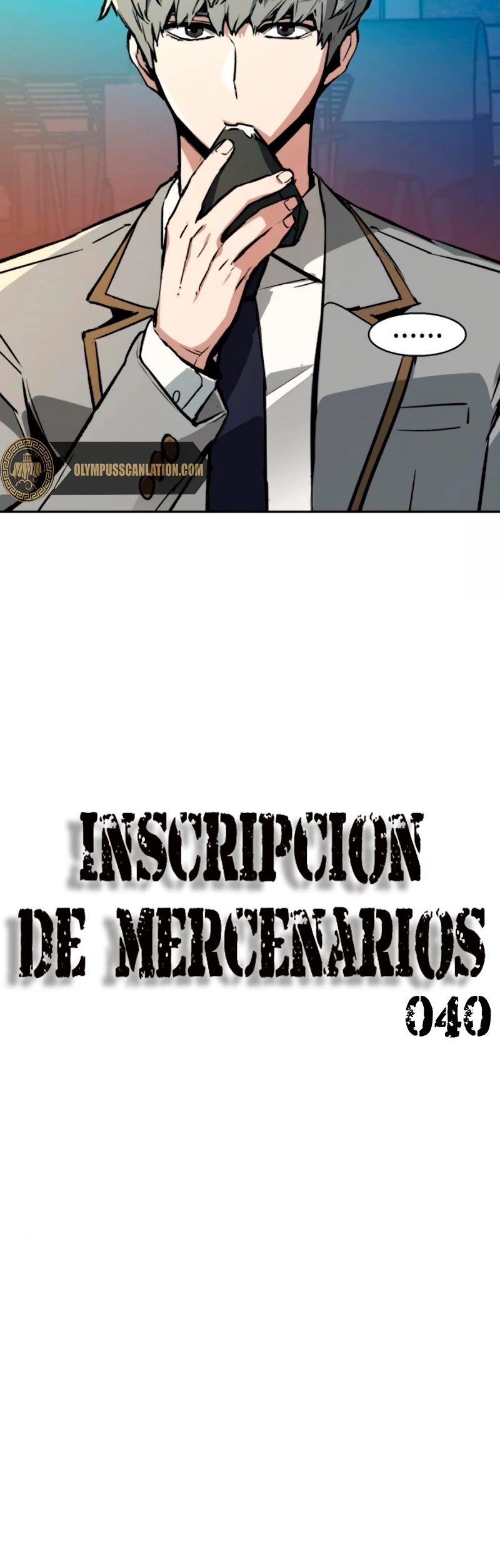 Inscripcion de mercenarios capítulo 40 página 3