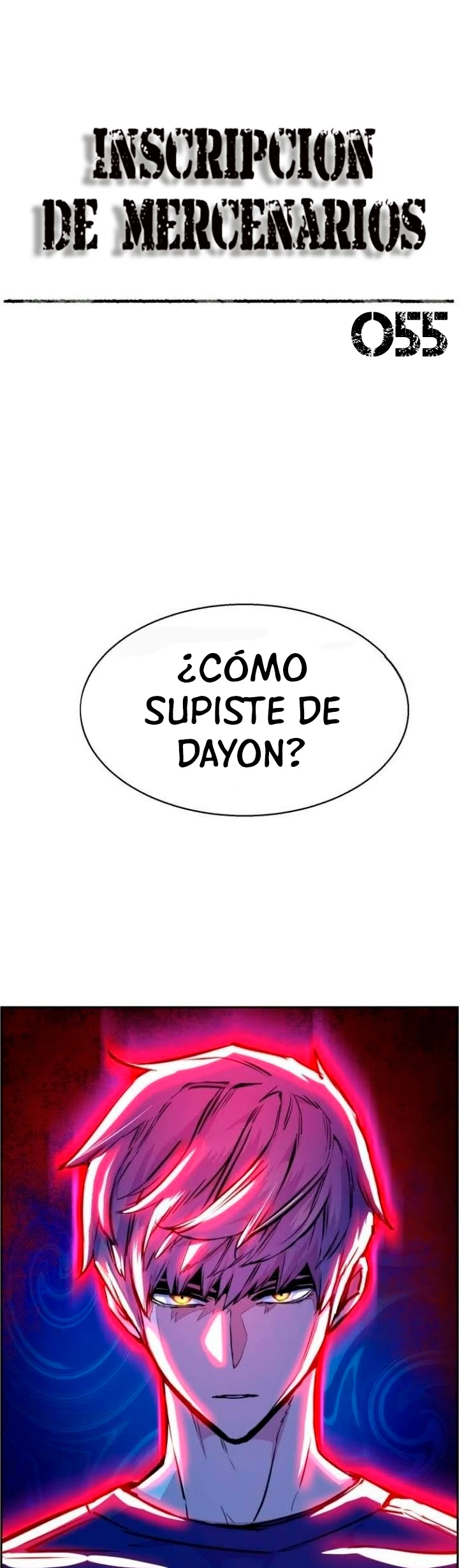 Inscripcion de mercenarios capítulo 55 página 3