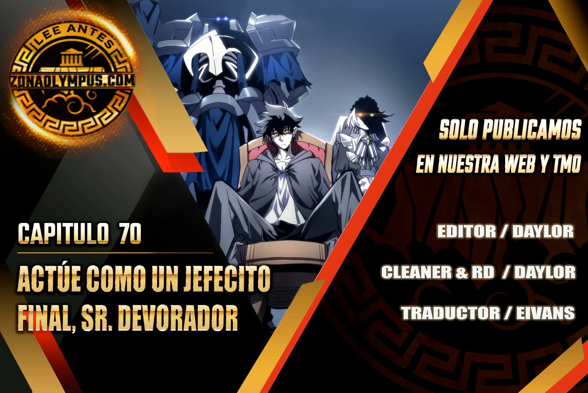 Actúe como un jefecito final, Sr. devorador capítulo 70 página 1