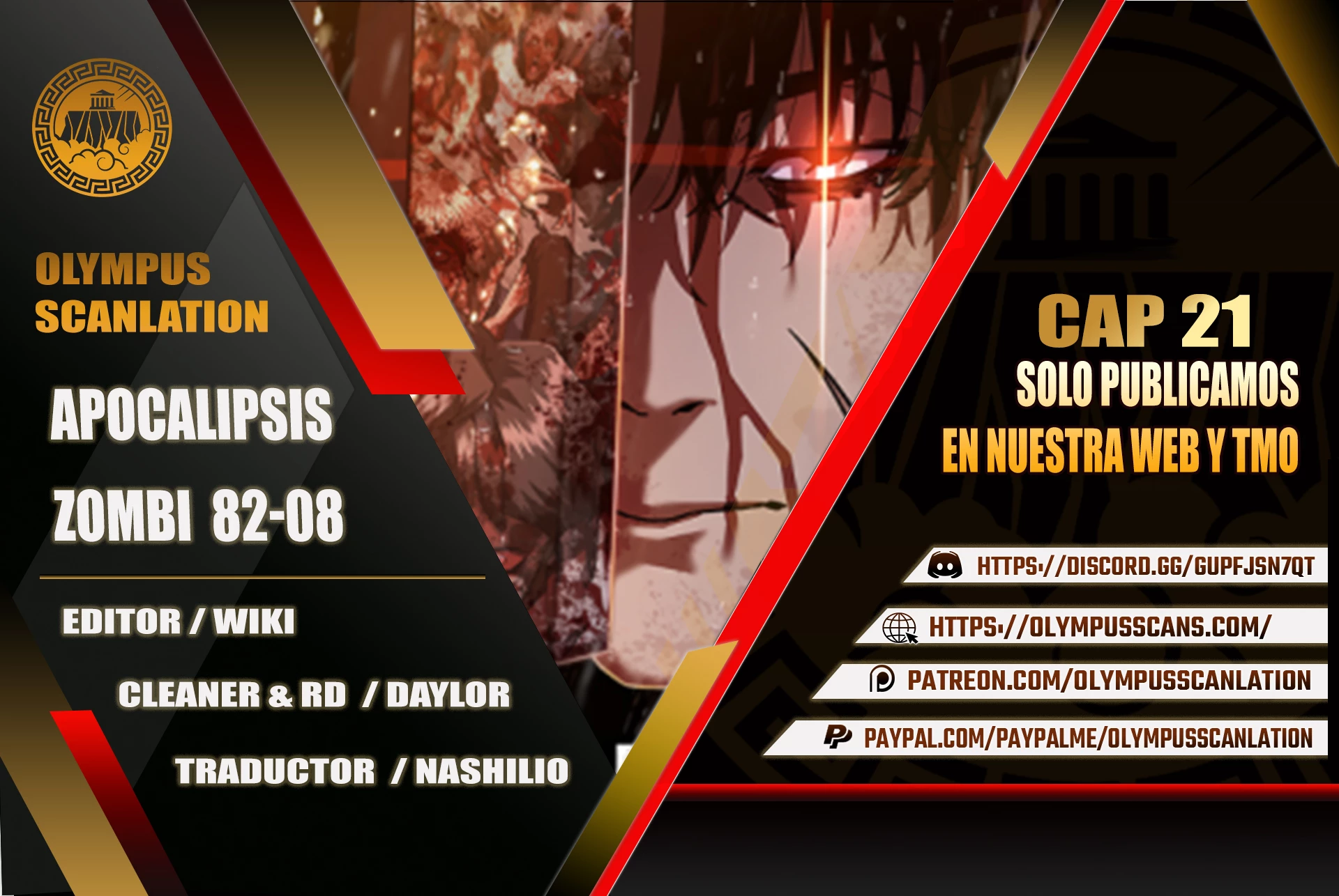 apocalipsis zombie 82 08 capítulo 21 página 1