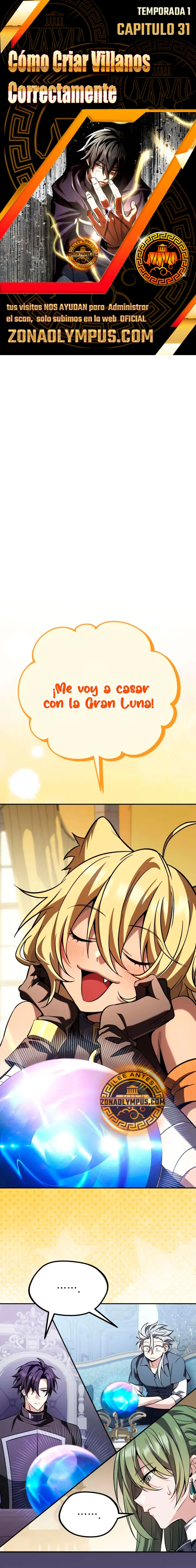 Cómo criar villanos correctamente capítulo 31 página 1