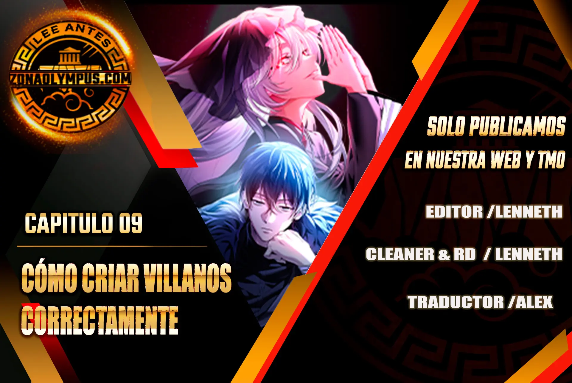 Cómo criar villanos correctamente capítulo 9 página 1