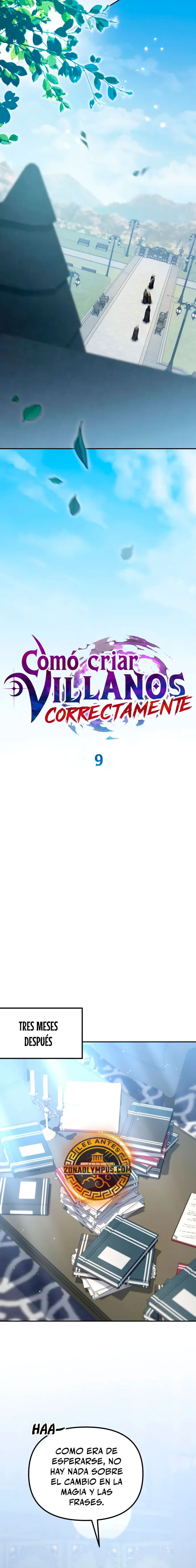 Cómo criar villanos correctamente capítulo 9 página 11