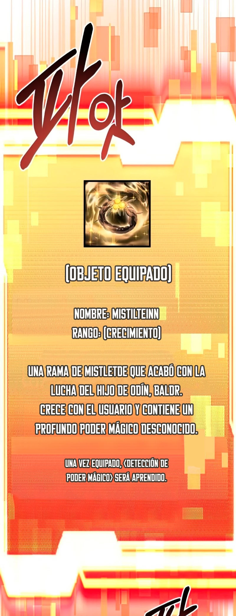 Obtuve un Objeto Mítico capítulo 21 página 61