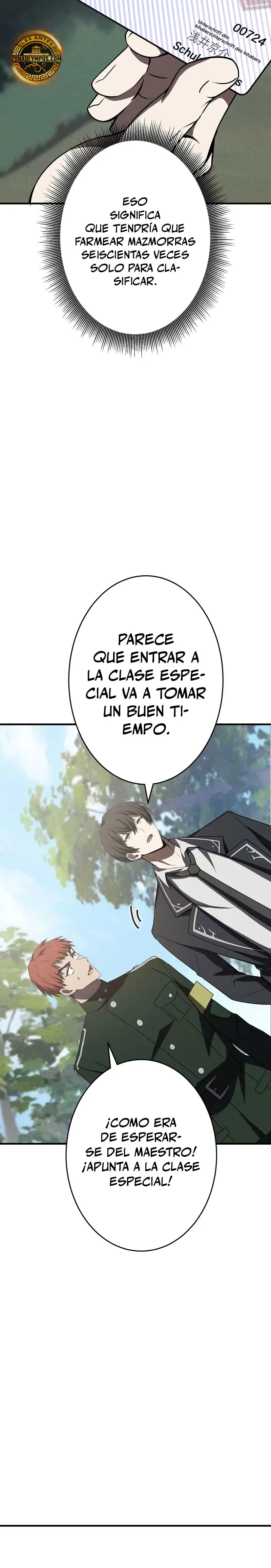 El Héroe Regresa a la Academia capítulo 21 página 35