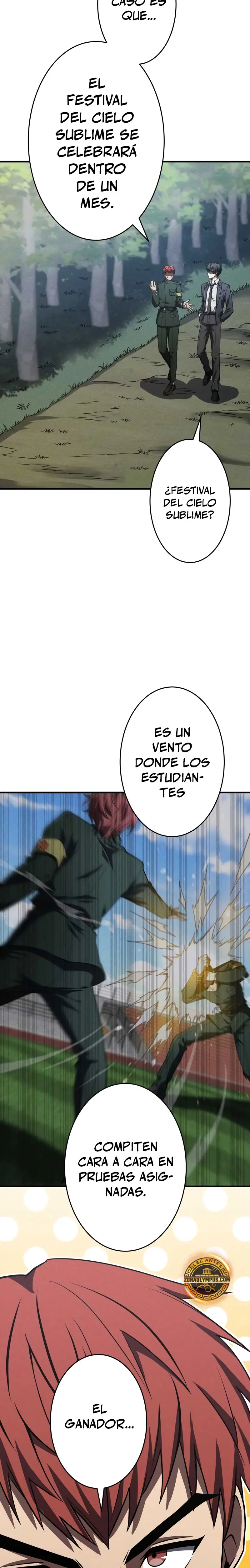 El Héroe Regresa a la Academia capítulo 21 página 37