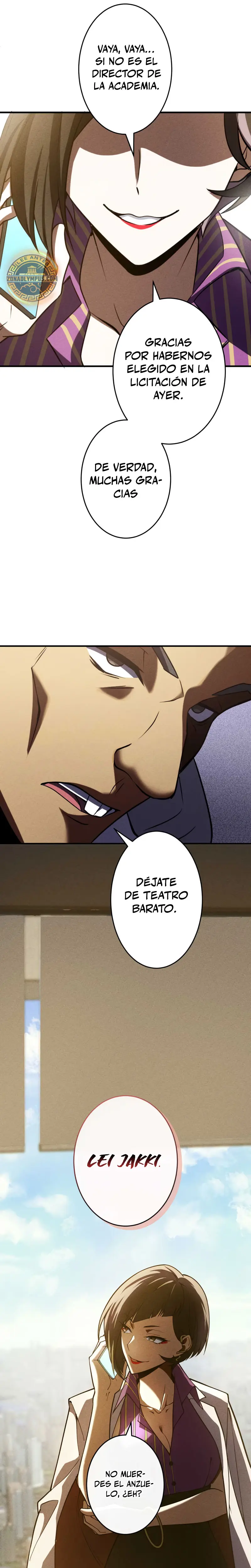 El Héroe Regresa a la Academia capítulo 8 página 7