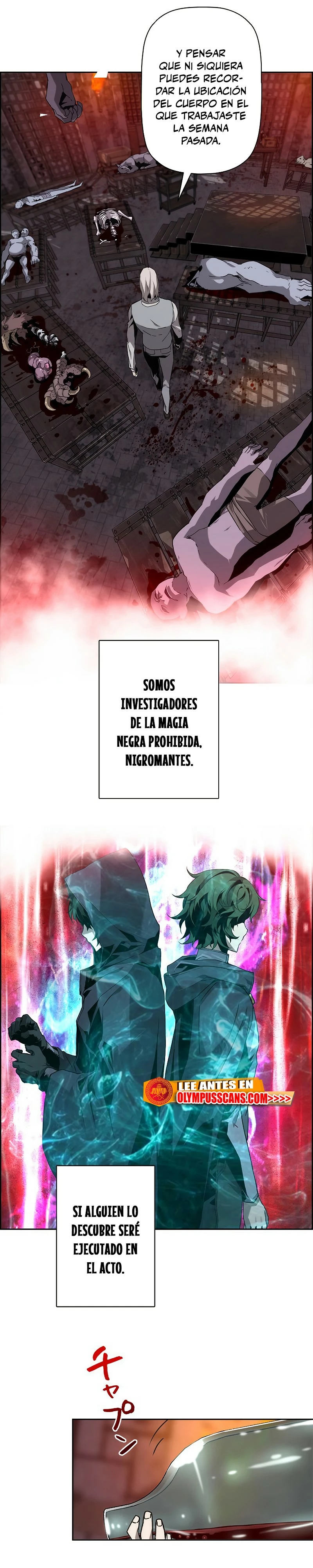 La evolución del nigromante capítulo 2 página 5