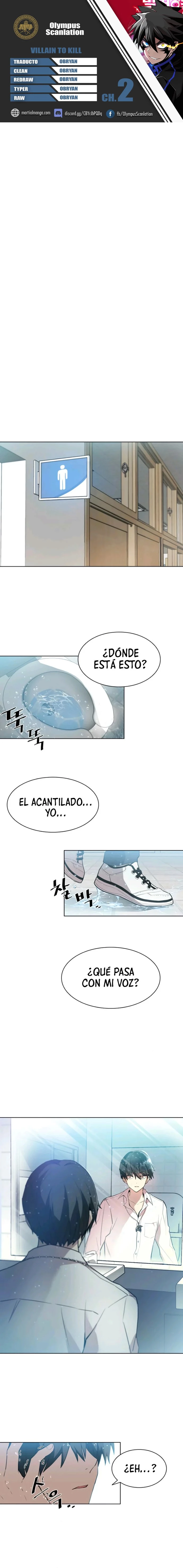 Villano antihéroe capítulo 2 página 1