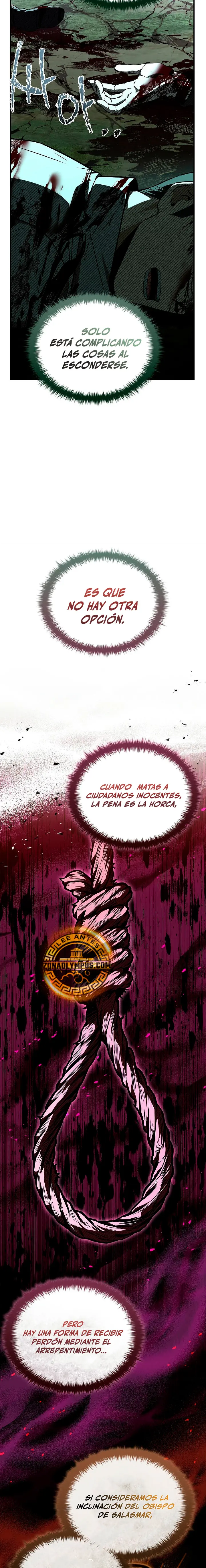 La noche de los herejes desalmados capítulo 19 página 9