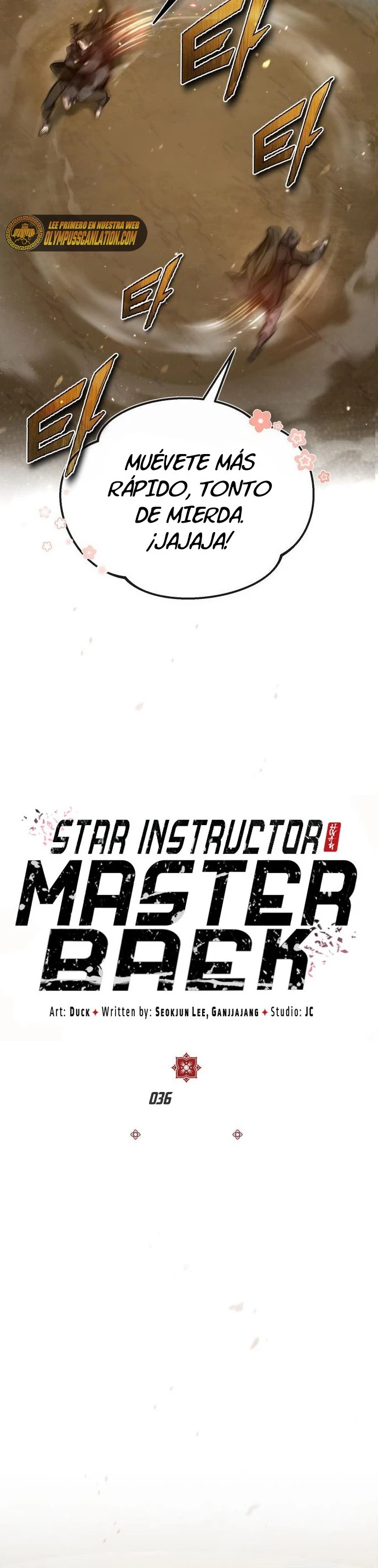 Instructor Estelar Maestro Baek capítulo 36 página 5