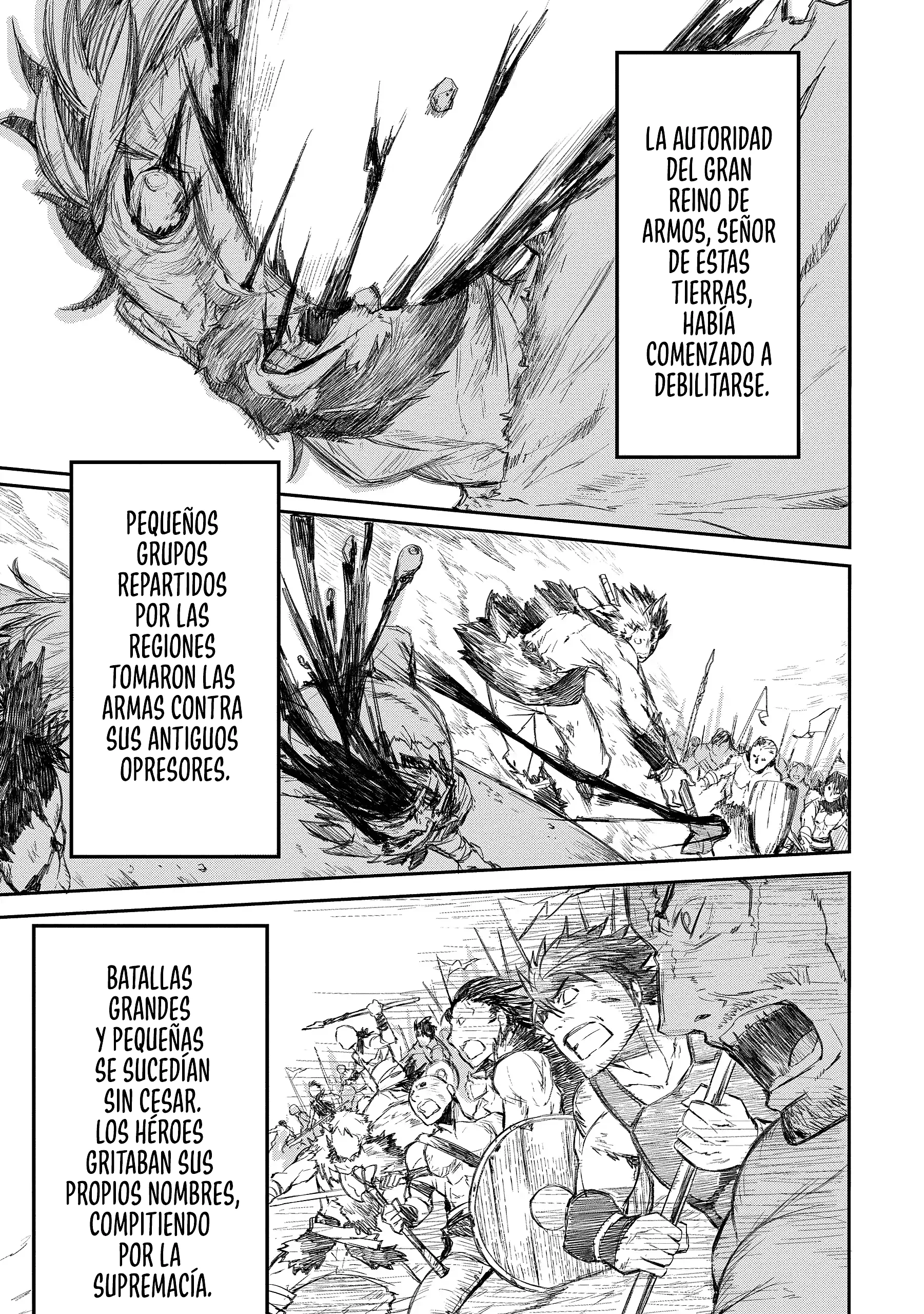 La Saga del Corazón de León capítulo 0 página 4