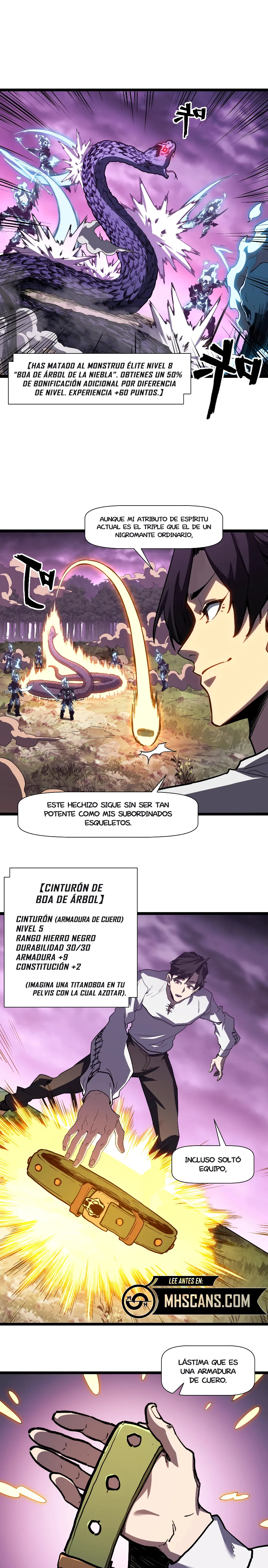 Invencible a un GOLPE de Morir capítulo 3 página 7