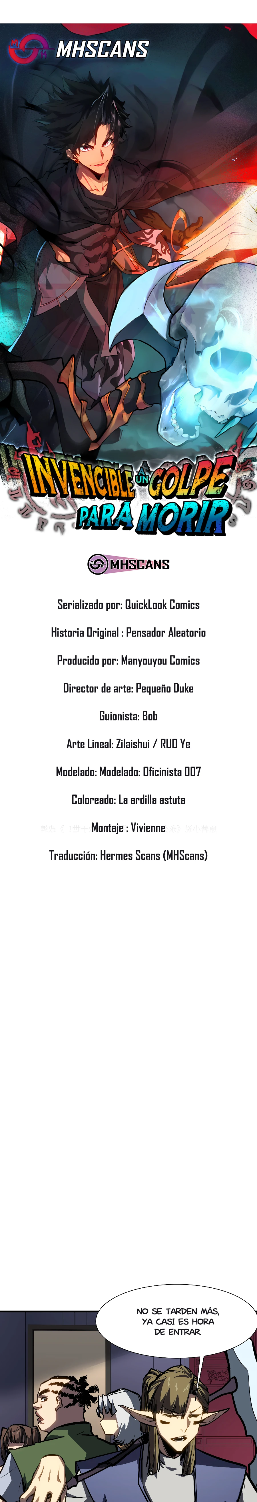 Invencible a un GOLPE de Morir capítulo 33 página 3
