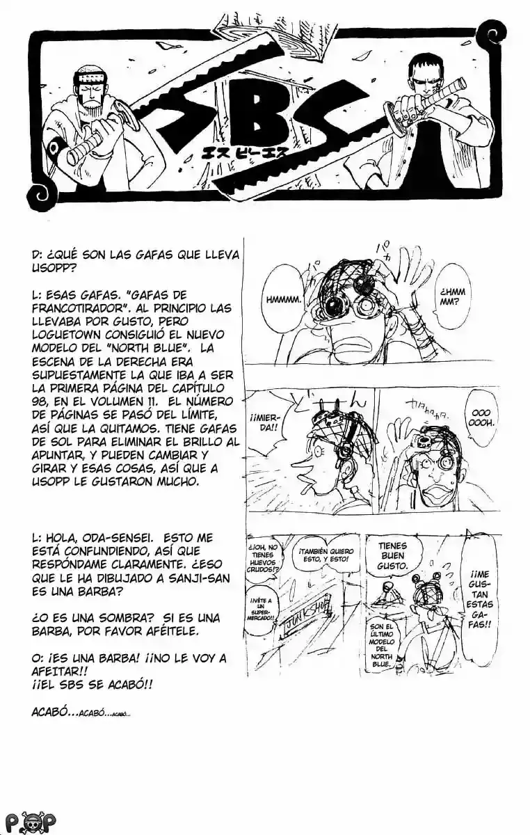 One Piece capítulo 113 página 20