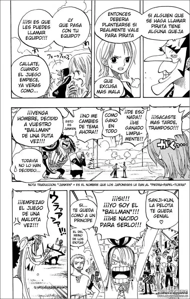 One Piece capítulo 310 página 7