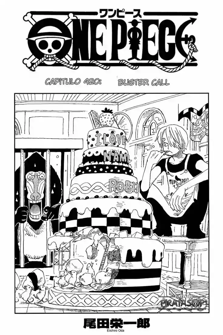 One Piece capítulo 420 página 7