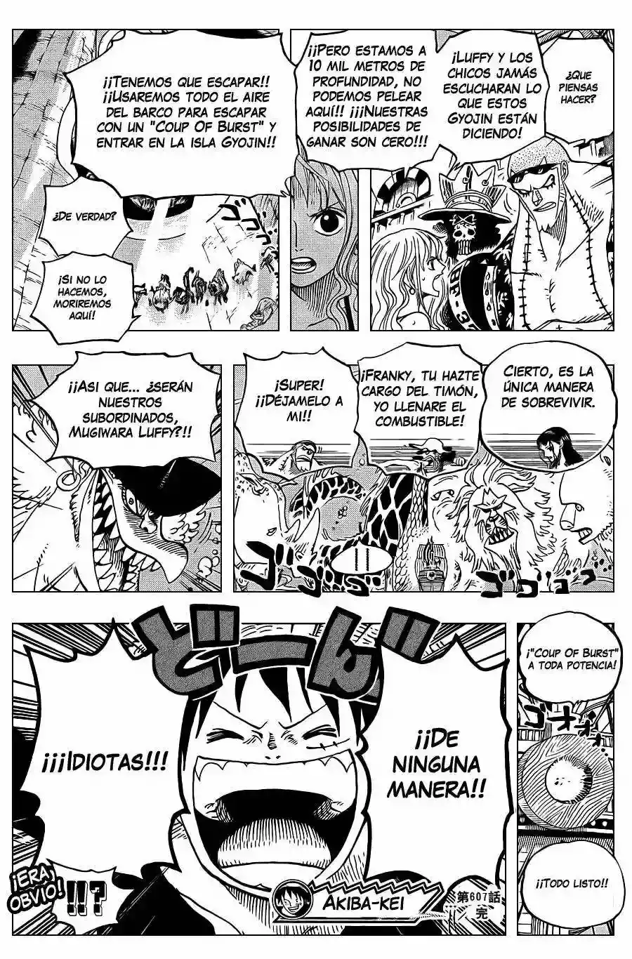 One Piece capítulo 607 página 14