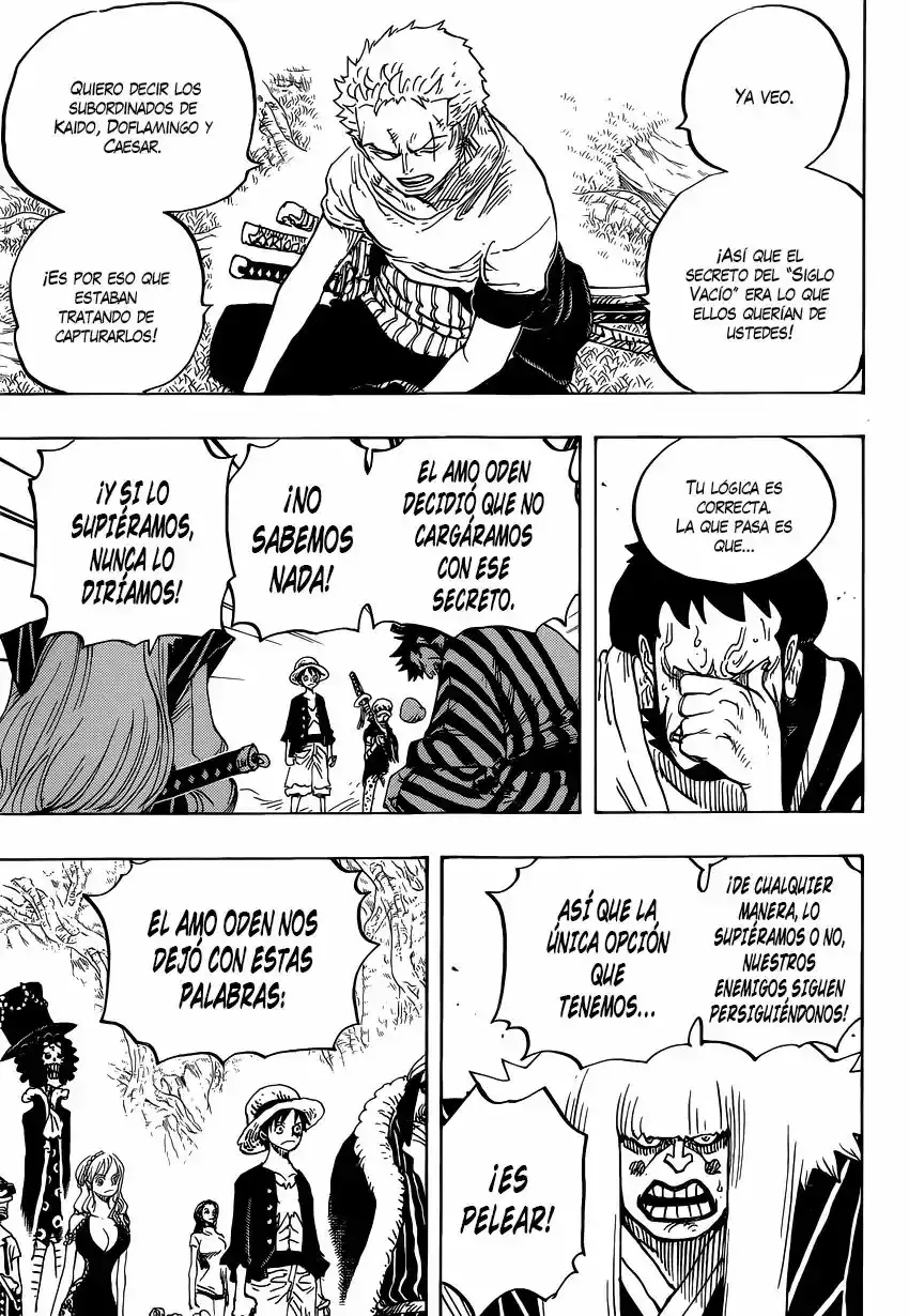 One Piece capítulo 819 página 4