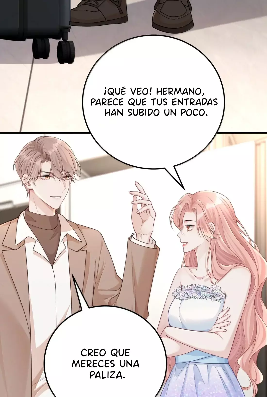 Ella parece estar coqueteando conmigo. capítulo 72 página 33