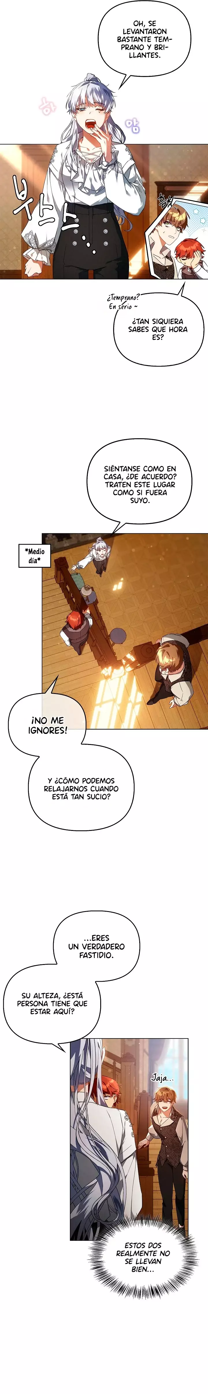 La Bruja Que Olvido Al Pájaro capítulo 8 página 3