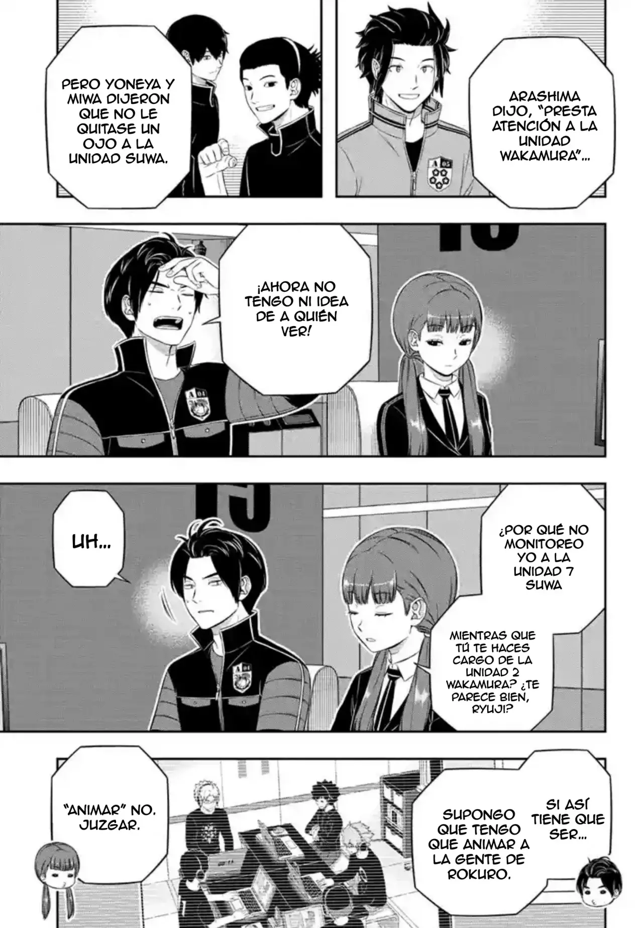 World Trigger capítulo 240 página 5