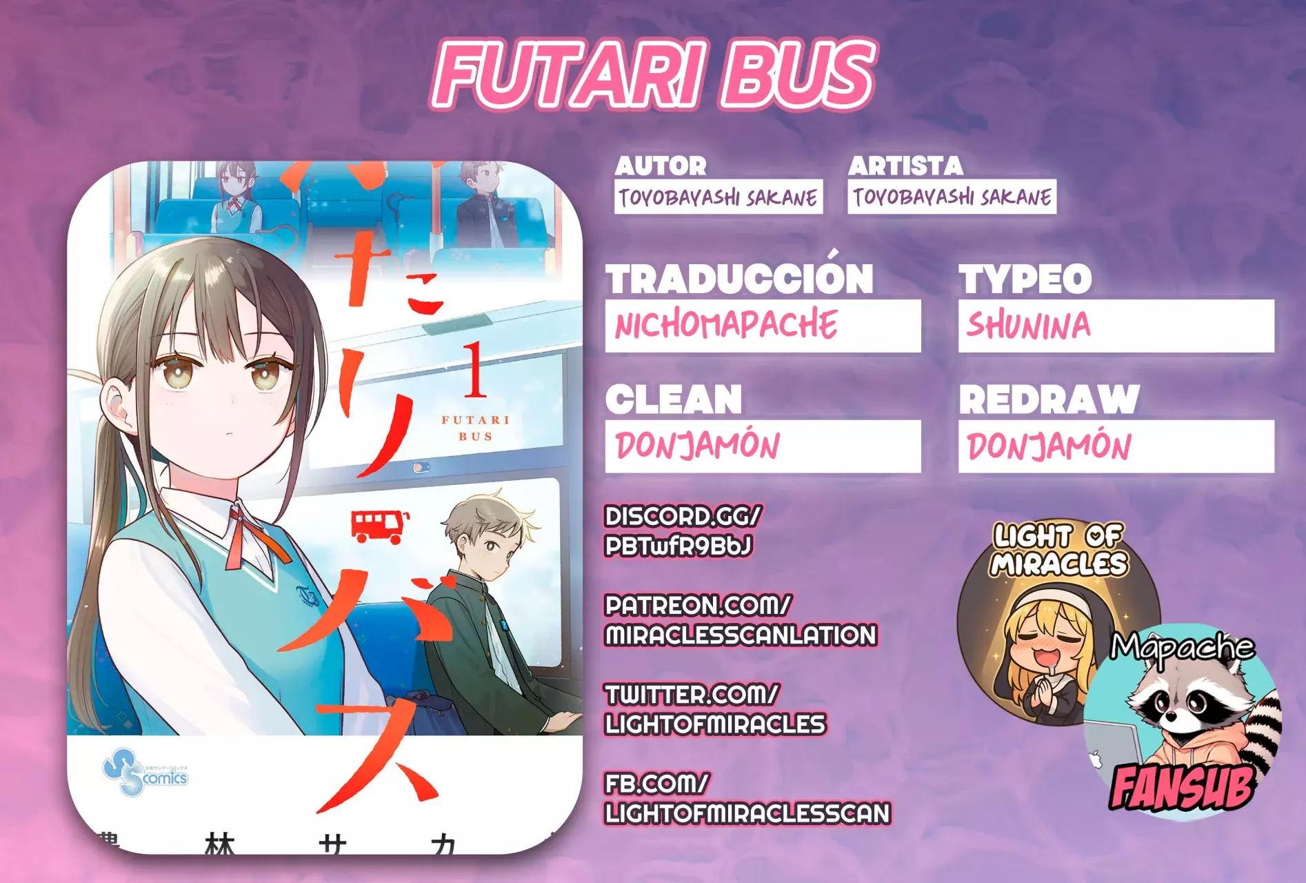 Futari Bus capítulo 16 página 1