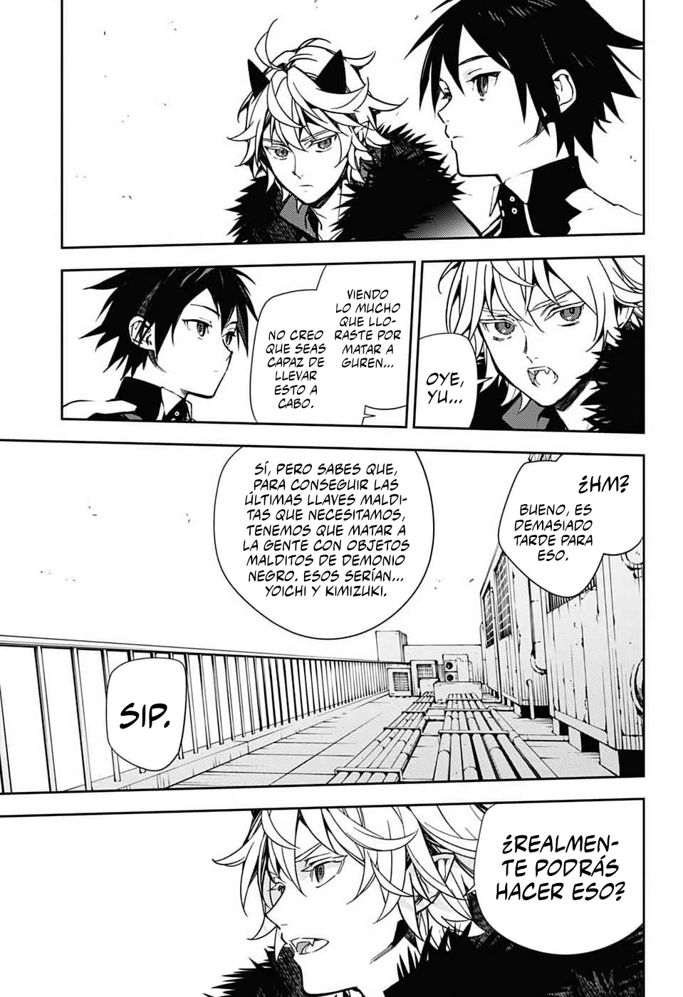 Owari no Seraph capítulo 155 página 39
