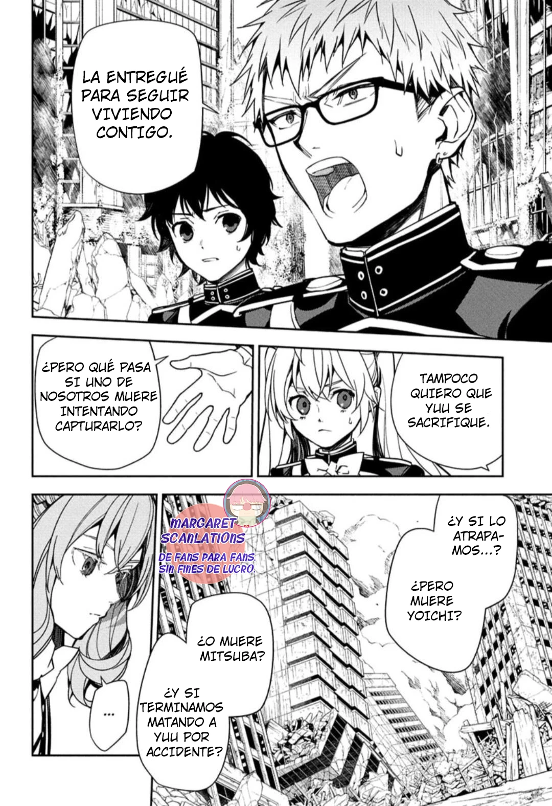Owari no Seraph capítulo 156 página 8