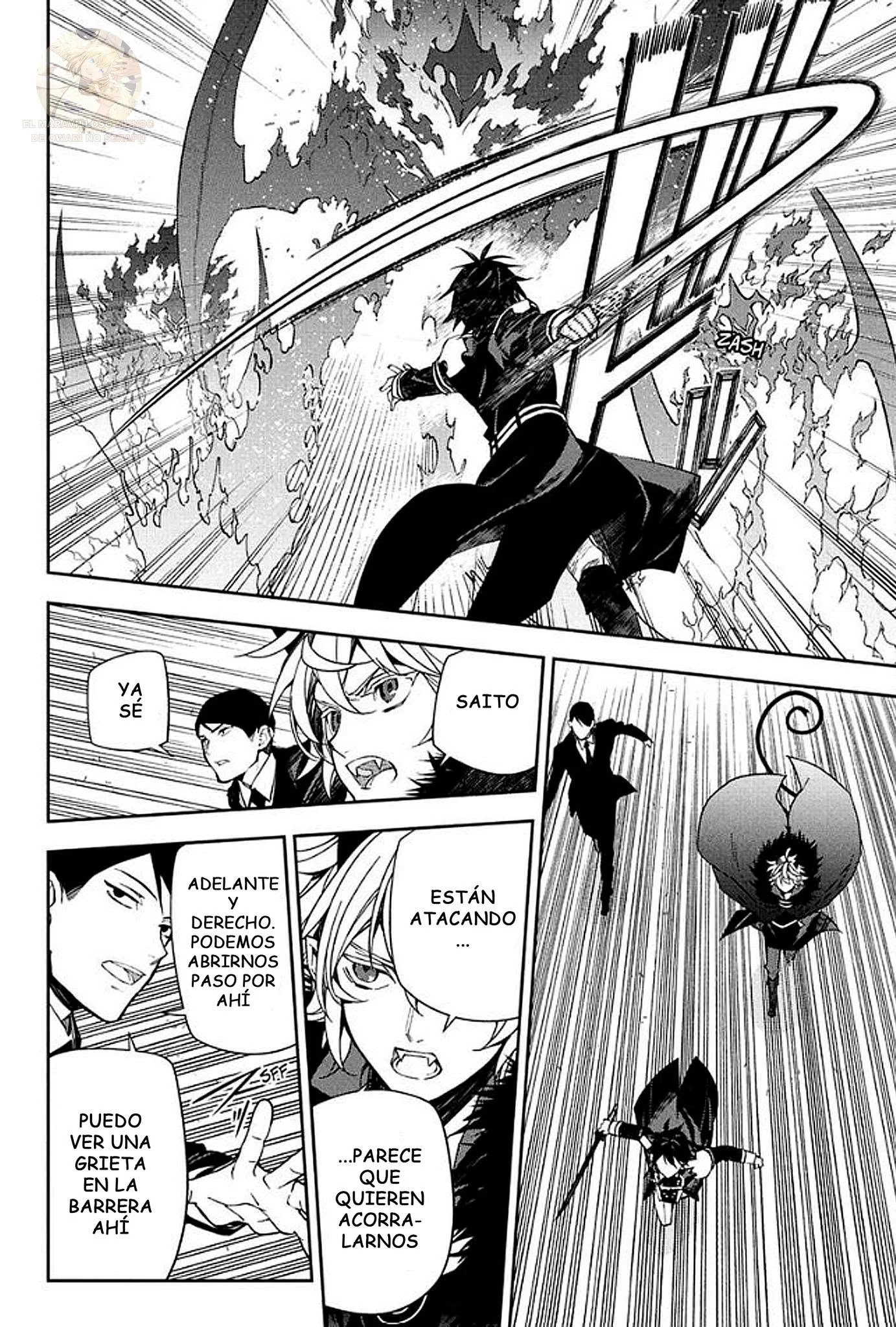 Owari no Seraph capítulo 157 página 15