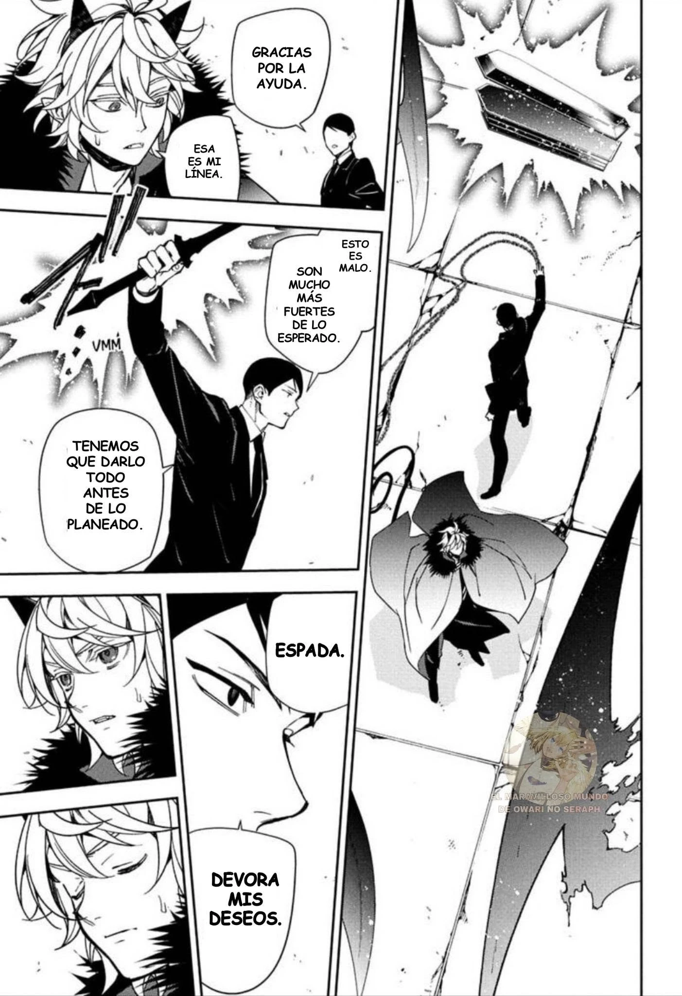 Owari no Seraph capítulo 157 página 18