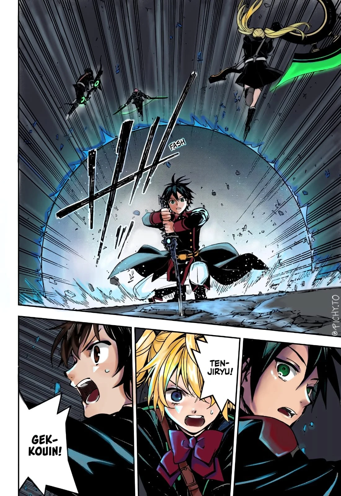 Owari no Seraph capítulo 157 página 27