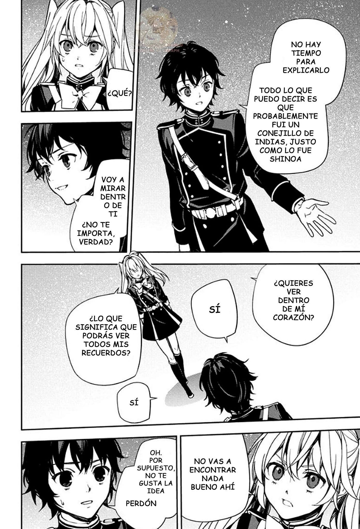 Owari no Seraph capítulo 157 página 3