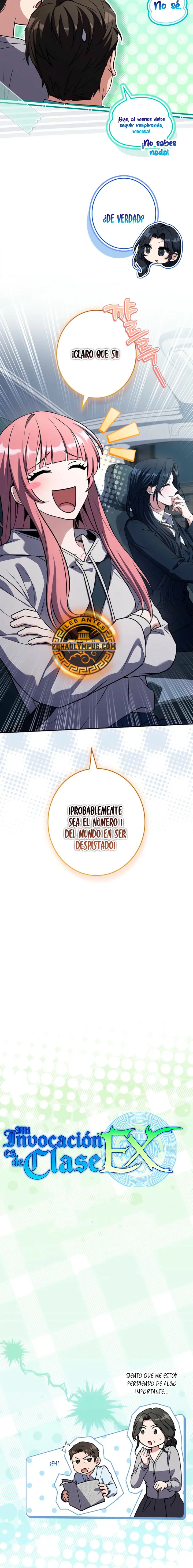 Mi Invocación es de Clase EX capítulo 24 página 5