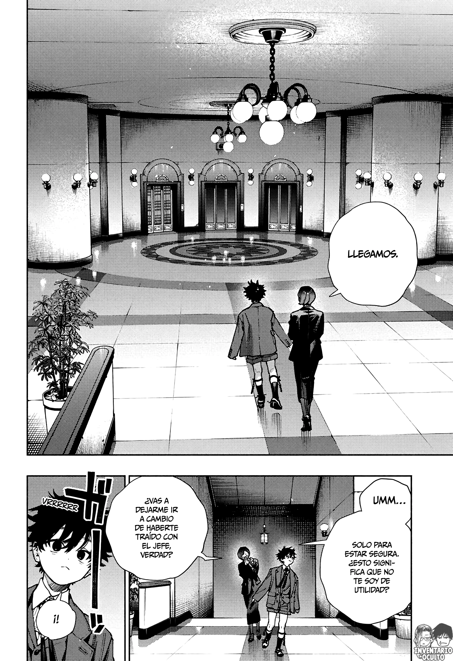 Gokurakugai capítulo 35 página 3