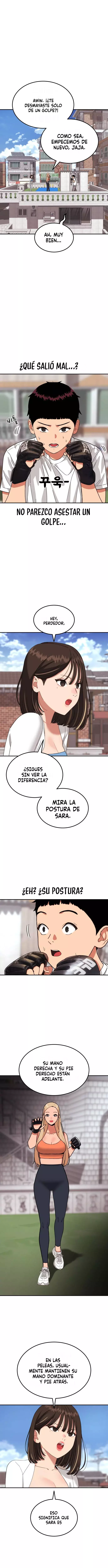 Tutorial de primer grado de como luchar. capítulo 14 página 7