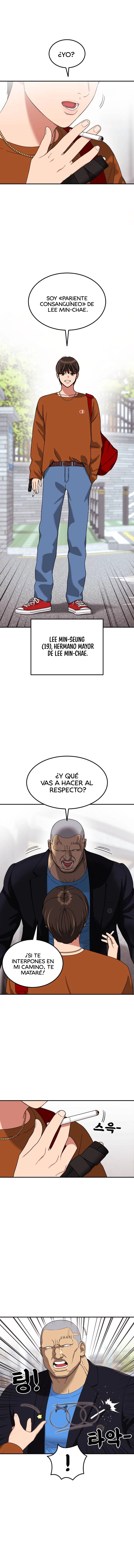 Tutorial de primer grado de como luchar. capítulo 72 página 4