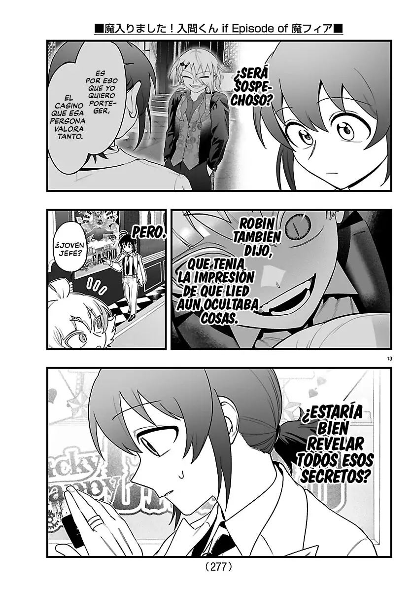 Iruma-kun: if mafia capítulo 33 página 13