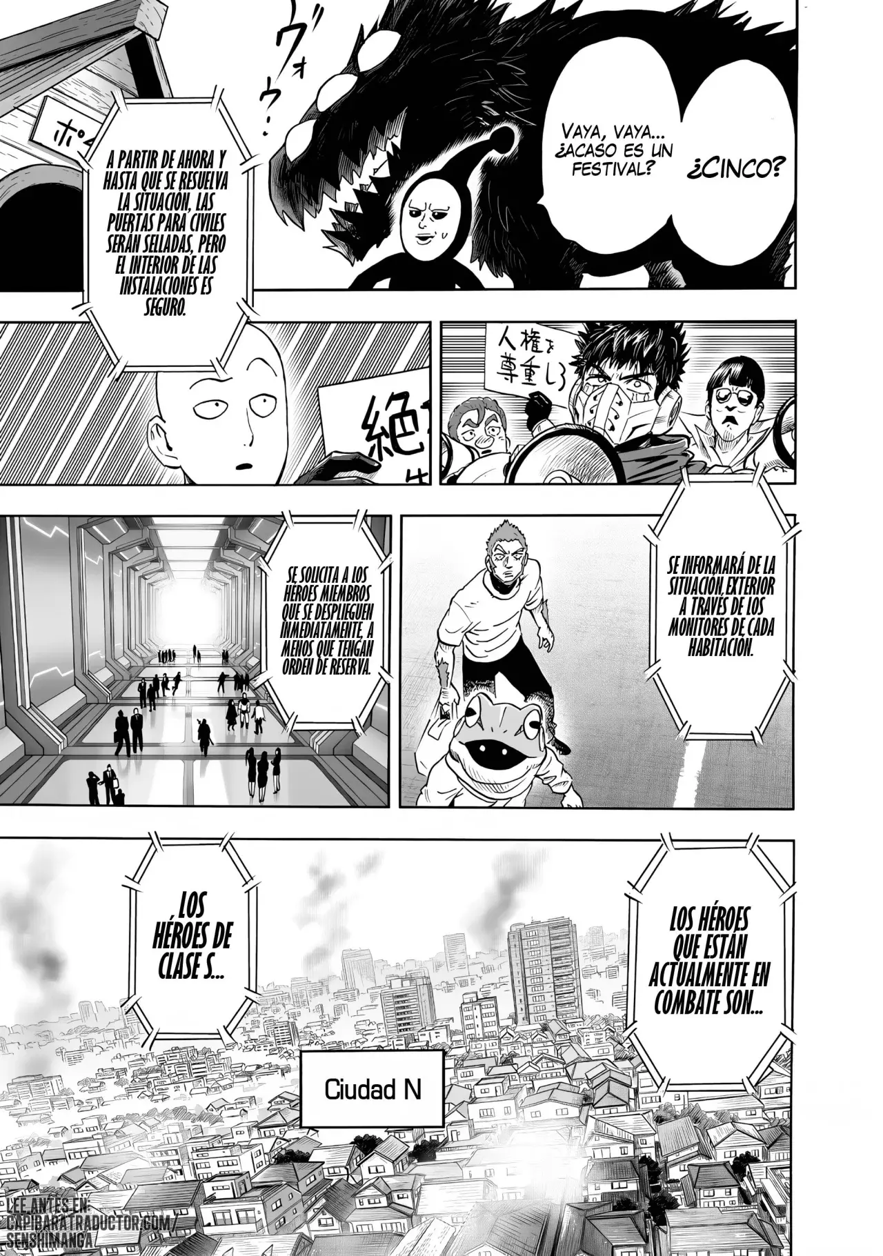 One Punch-Man capítulo 285 página 10